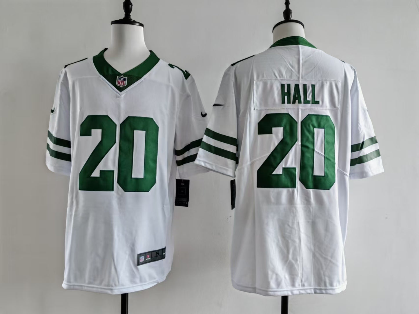 Men's New York Jets Breece Hall Jersey-White