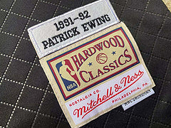 Knicks No. 33 Ewing black MN