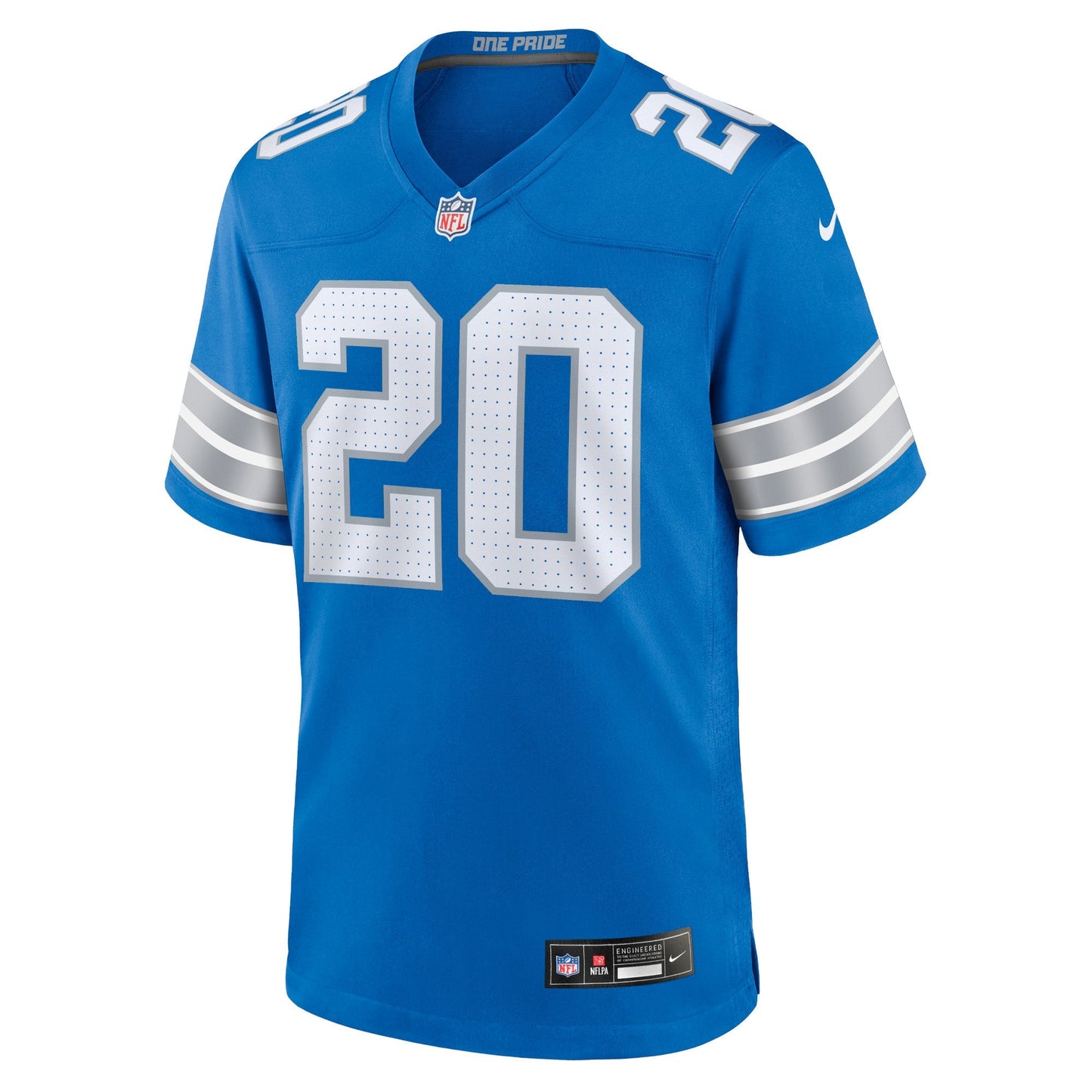 Barry Sanders Detroit Lions Nike Retired Game Jersey - Blue