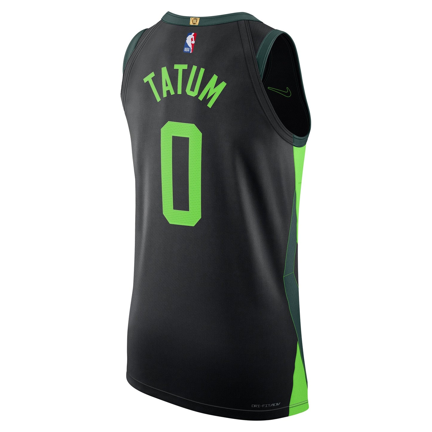 Men's Boston Celtics Jayson Tatum Black 2024/25 Player Jersey - City Edition