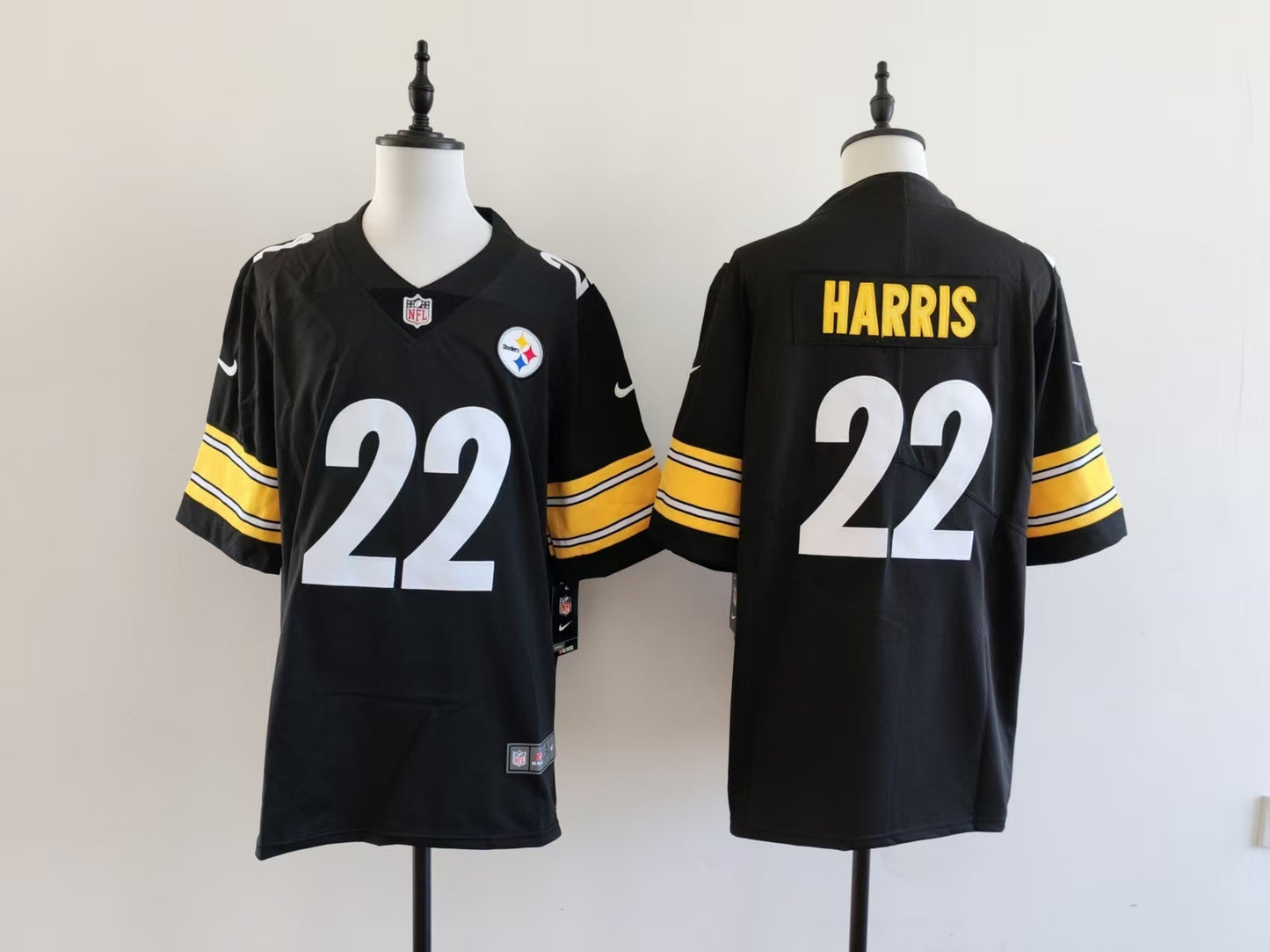 Men's Pittsburgh Steelers Najee Harris Nike Jersey - Black