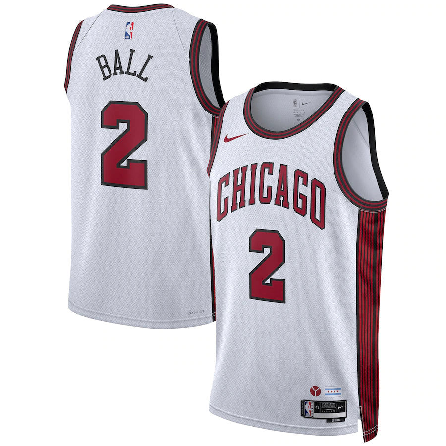 Lonzo Ball Chicago Bulls Jersey