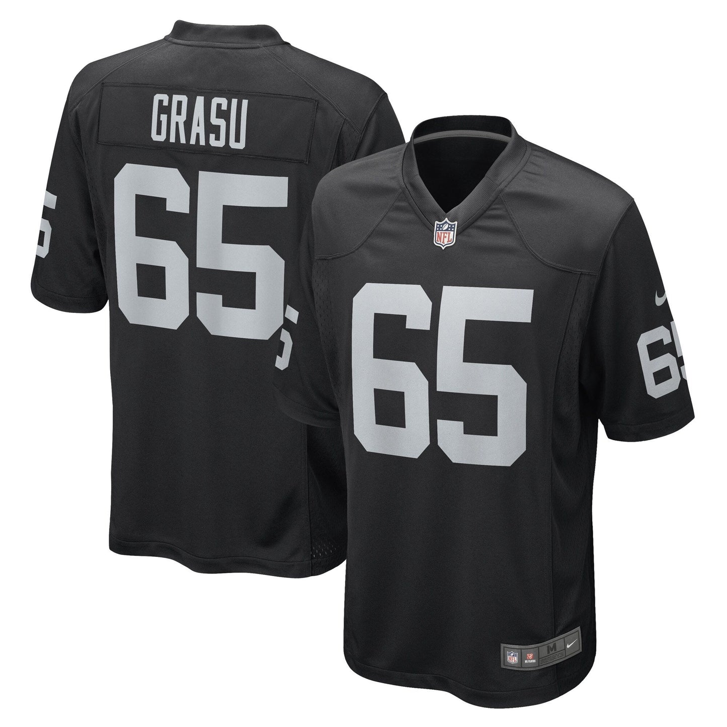 Hroniss Grasu Las Vegas Raiders Nike Game Jersey - Black