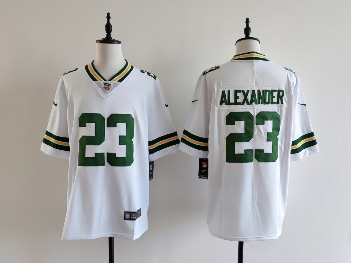 Men's Green Bay Packers Jaire Alexander Nike Jersey - White