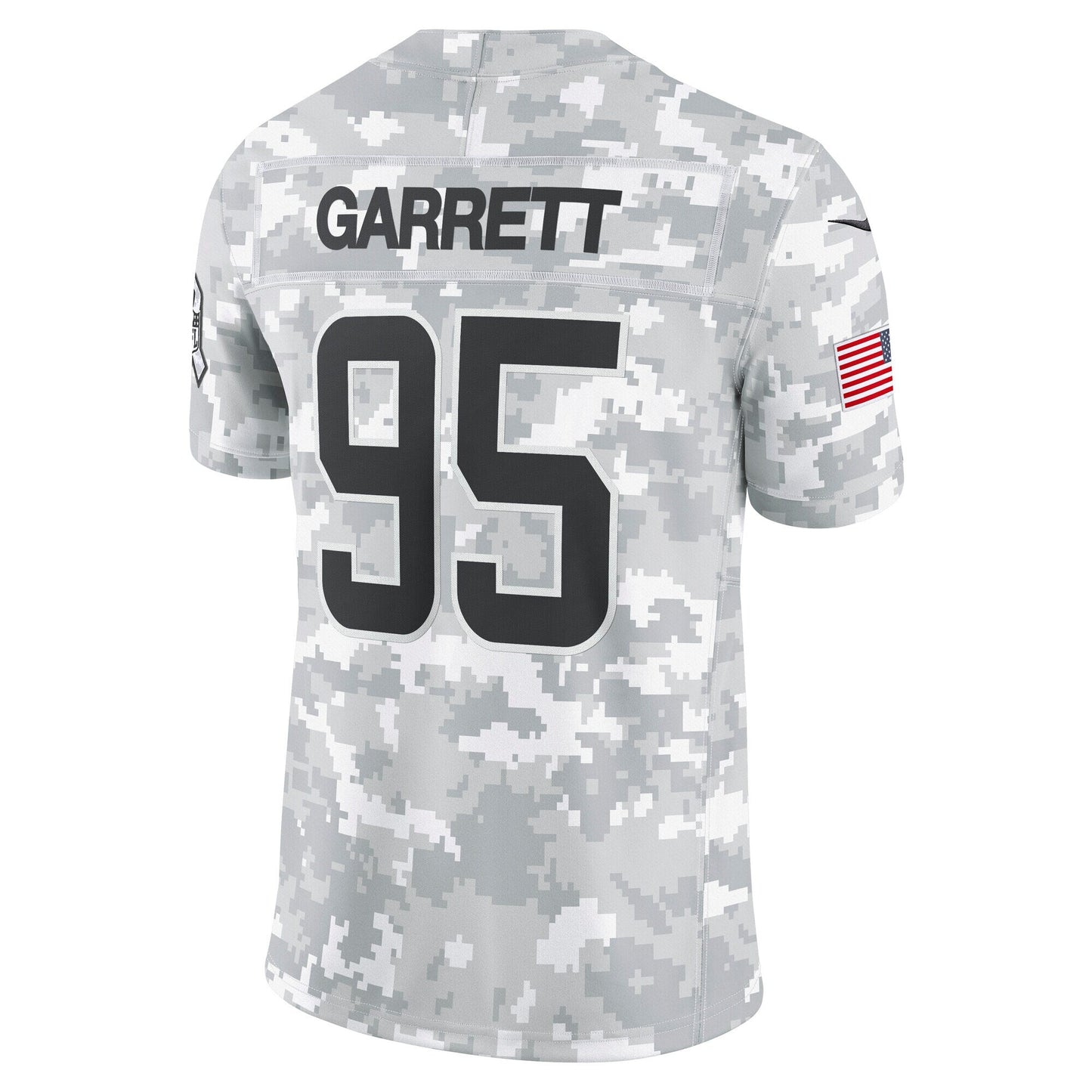 Myles Garrett Cleveland Browns Nike 2024 Salute to Service Limited Jersey - Arctic Camo