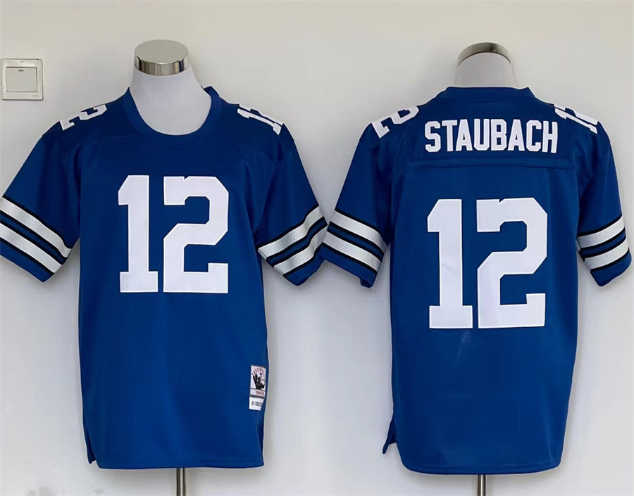 Dallas Cowboys Blue Vintage #12 STAUBACH Jersey