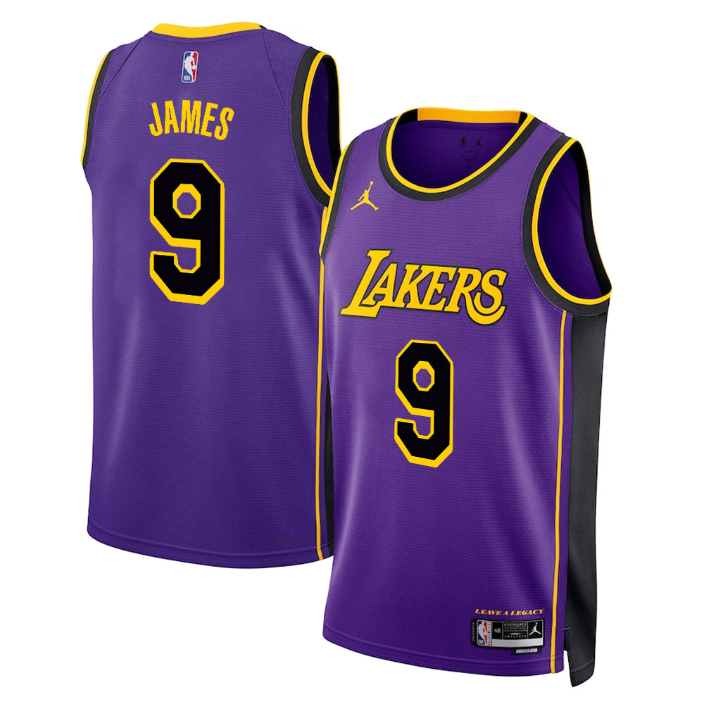 Bronny James Los Angeles Lakers Jersey – Statement Edition