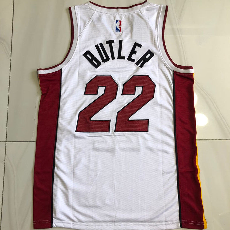 Jimmy Butler Miami Heat White 22 MN