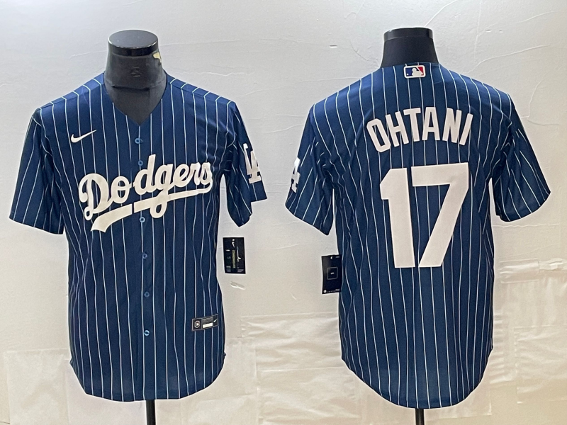 Men's Los Angeles Dodgers Shohei Ohtani #17 Royal Replica Player Jersey