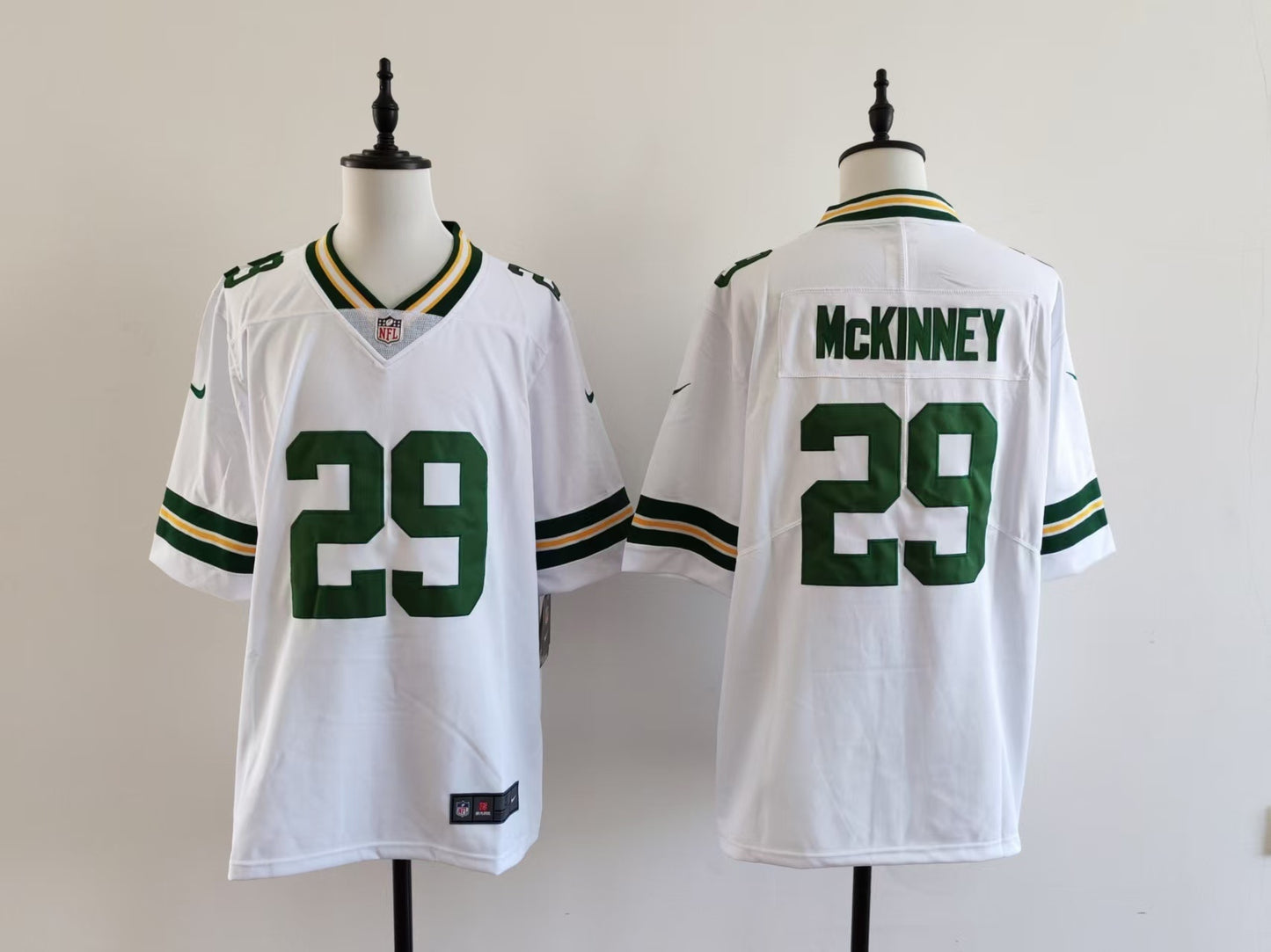 Men's Green Bay Packers Xavier McKinney Nike Jersey - White