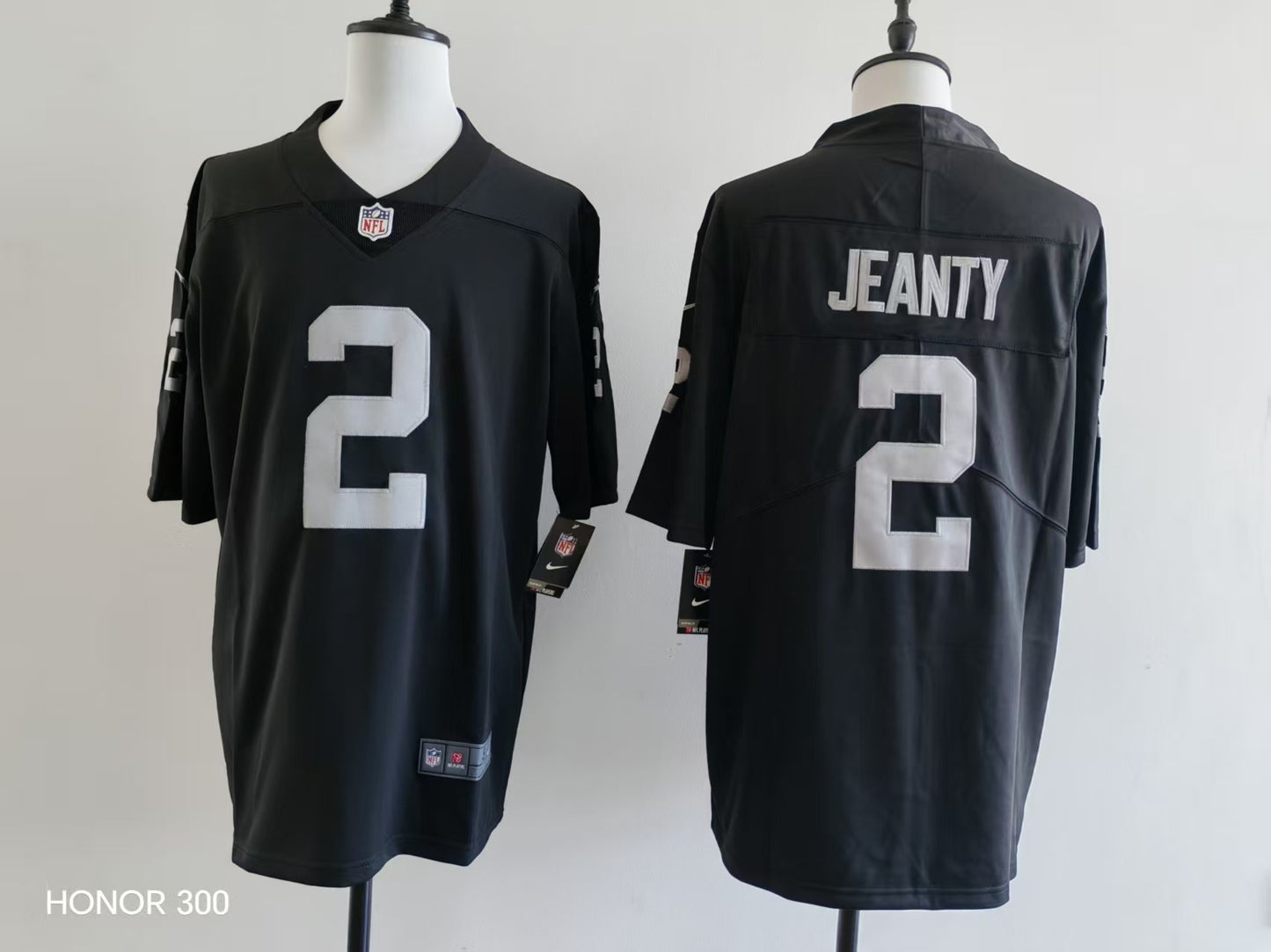 Men's Oakland Raiders Ashton Jeanty Jersey - Black