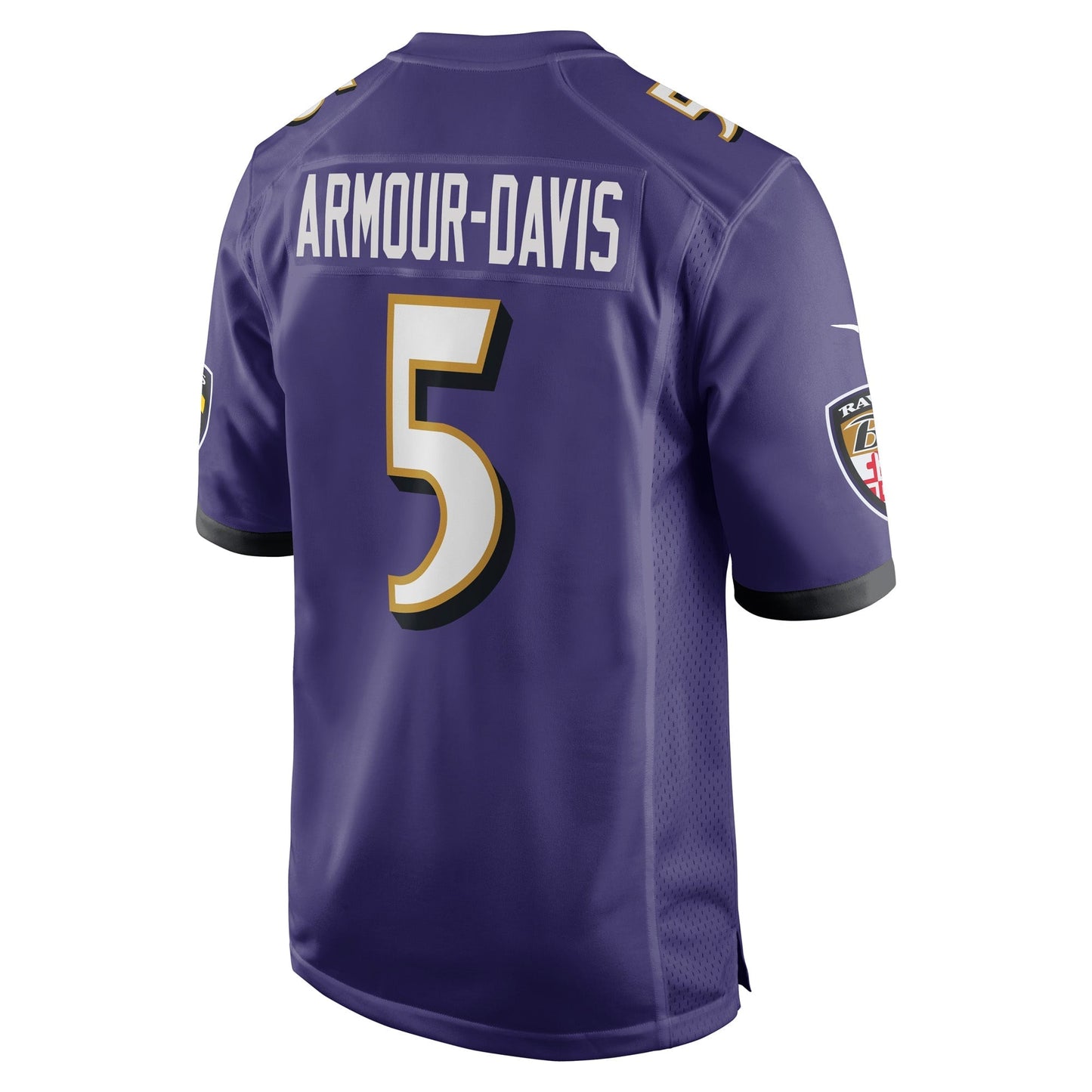 Jalyn Armour-Davis Baltimore Ravens Nike Game Jersey - Purple