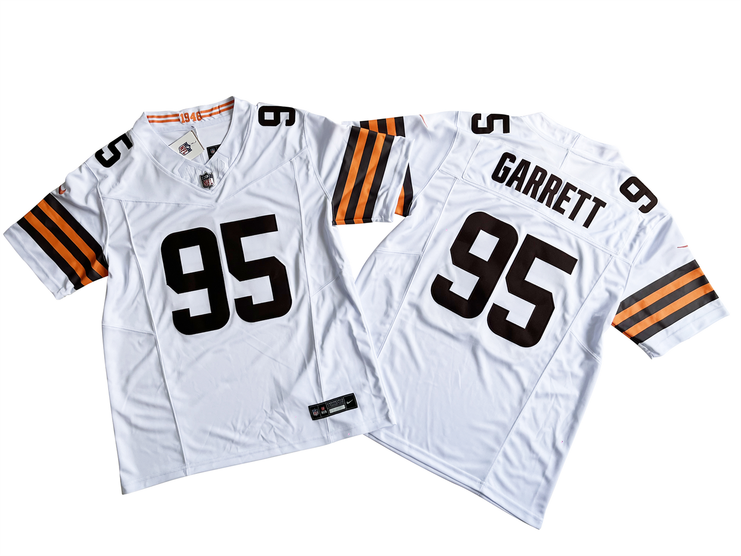 Cleveland Browns 95# Myles Garrett Vapor F.U.S.E. Limited Jersey