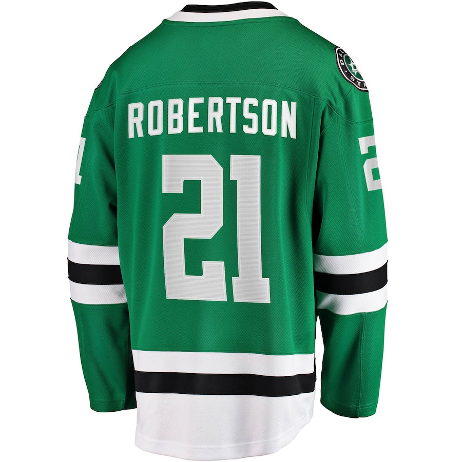 Jason Robertson Dallas Stars Home Breakaway Replica Jersey - Kelly Green