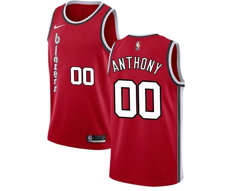 Carmelo Anthony Portland Trailblazers Throwback Jersey