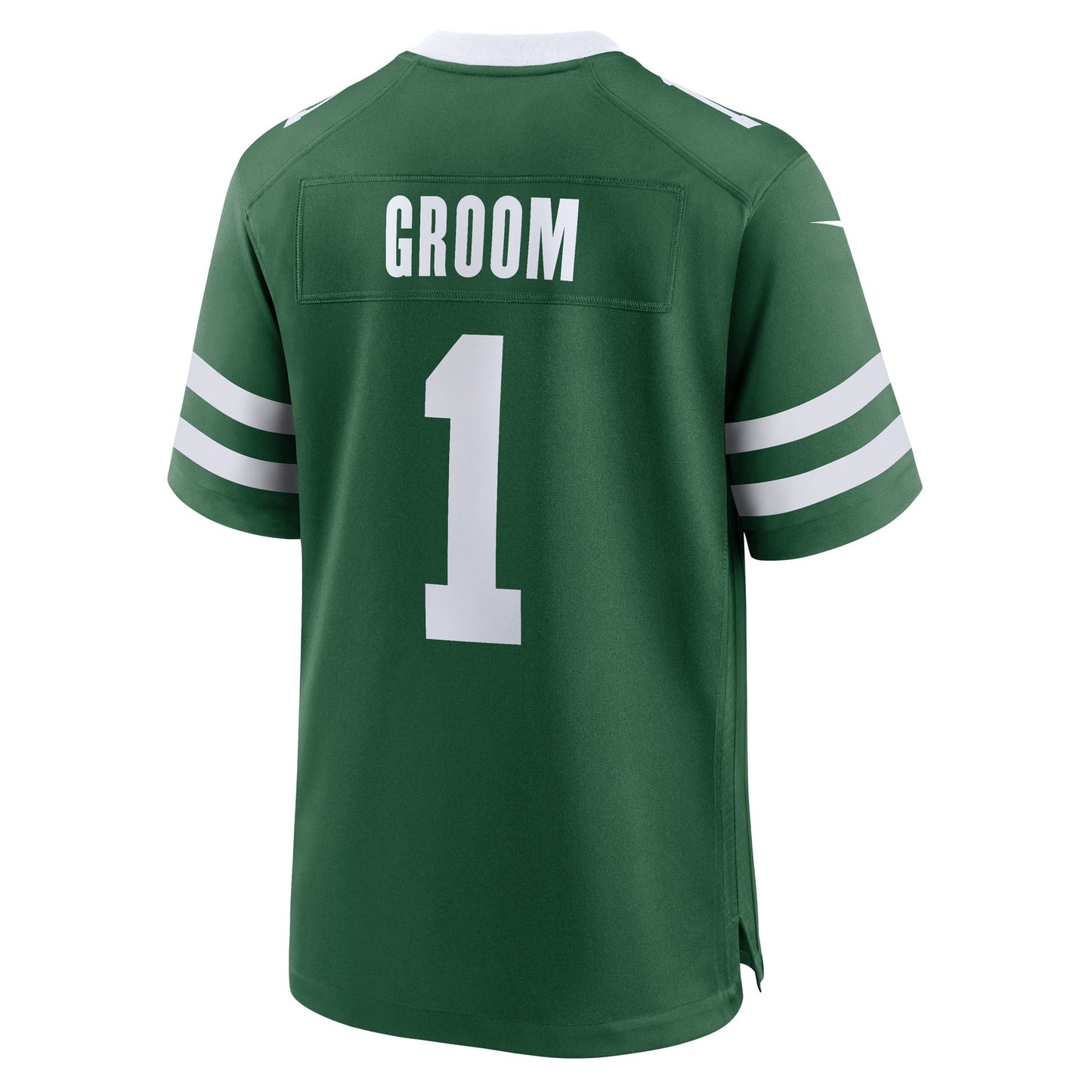 Number 1 Groom New York Jets Nike Game Jersey - Legacy Green
