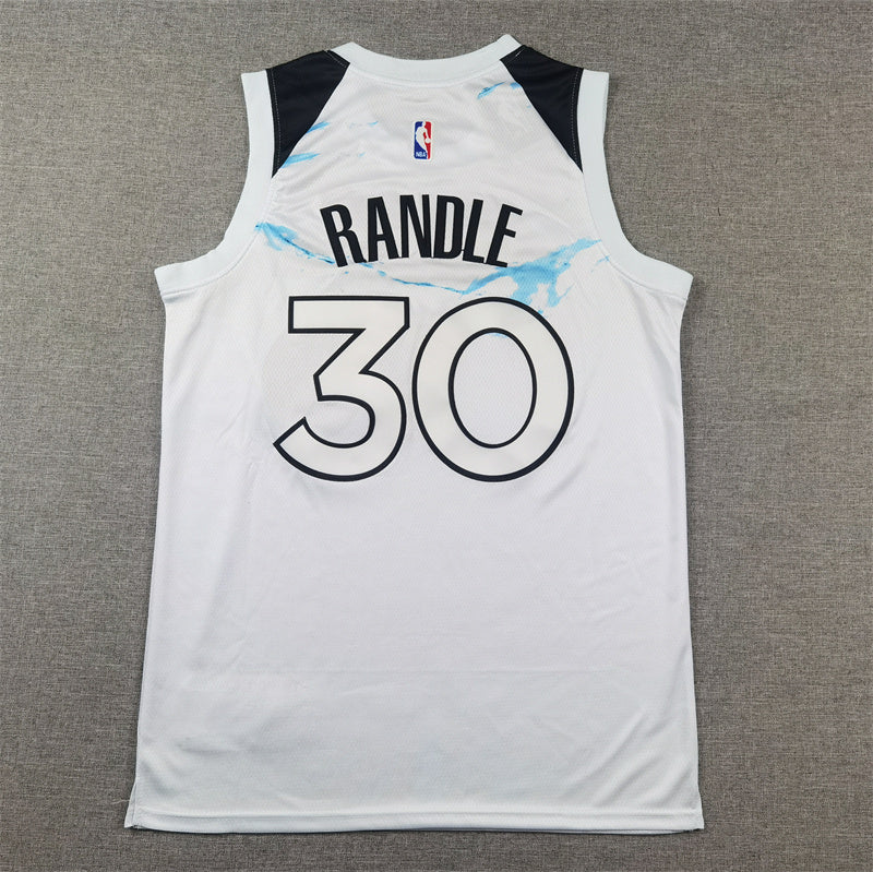 Unisex Minnesota Timberwolves 2024/25 Embroidered Swingman Jersey City Edition