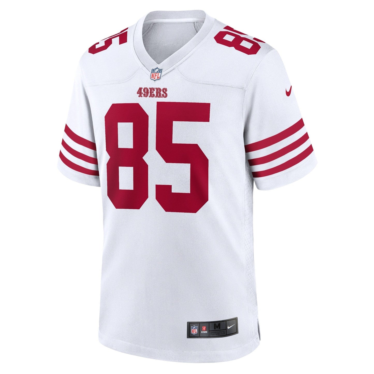 George Kittle San Francisco 49ers Nike Game Jersey - White