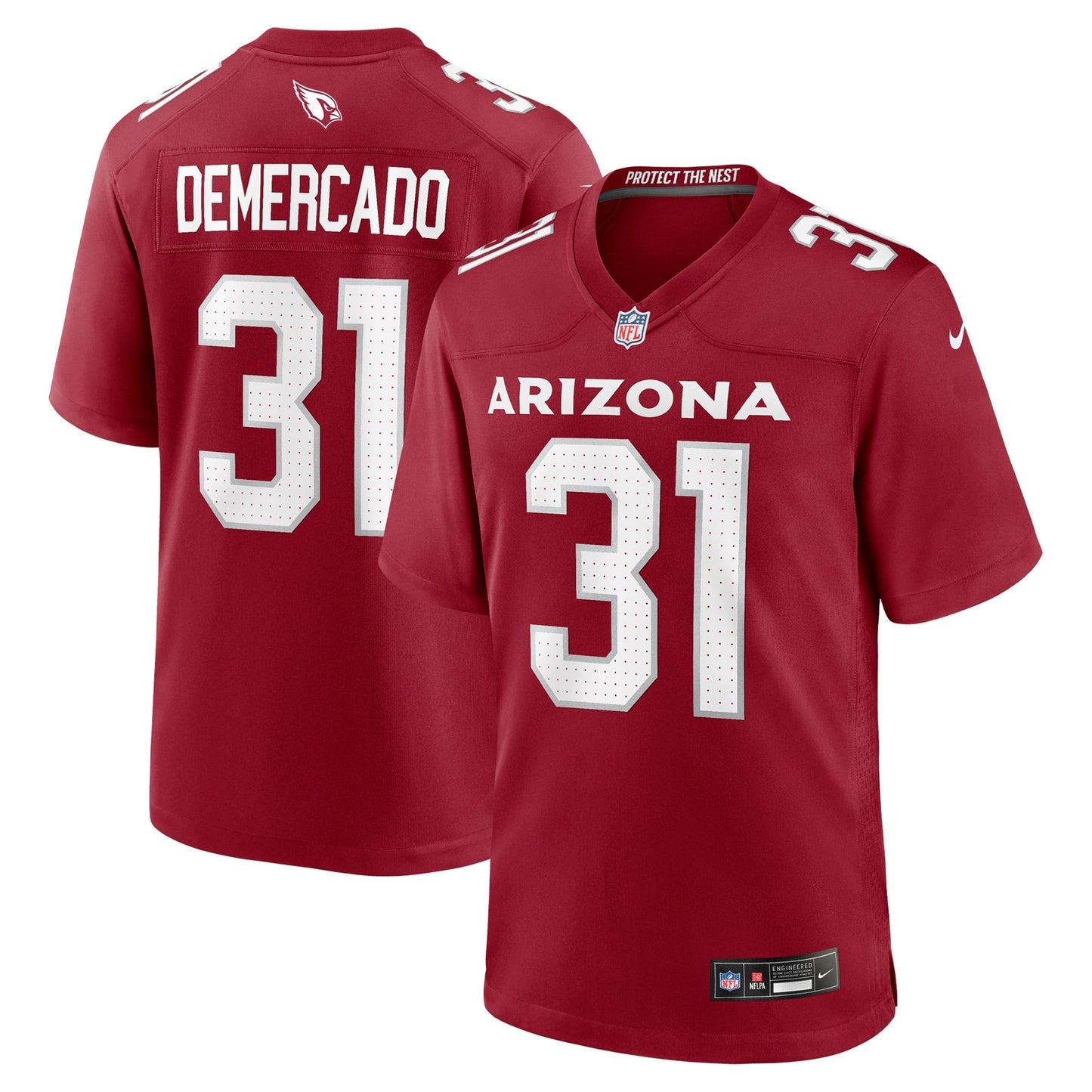 Emari Demercado Arizona Cardinals Nike Team Game Jersey - Cardinal