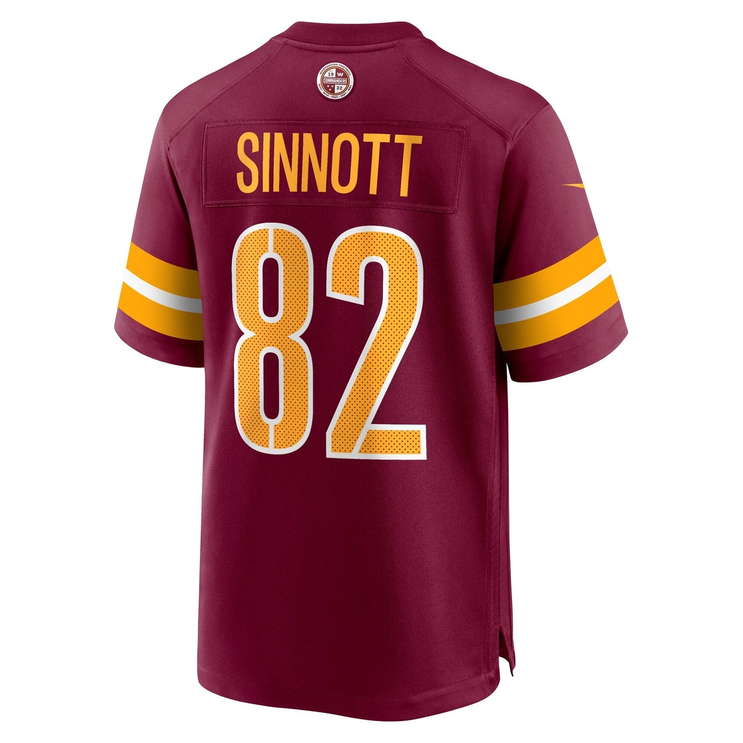 Ben Sinnott Washington Commanders Nike Game Jersey - Burgundy