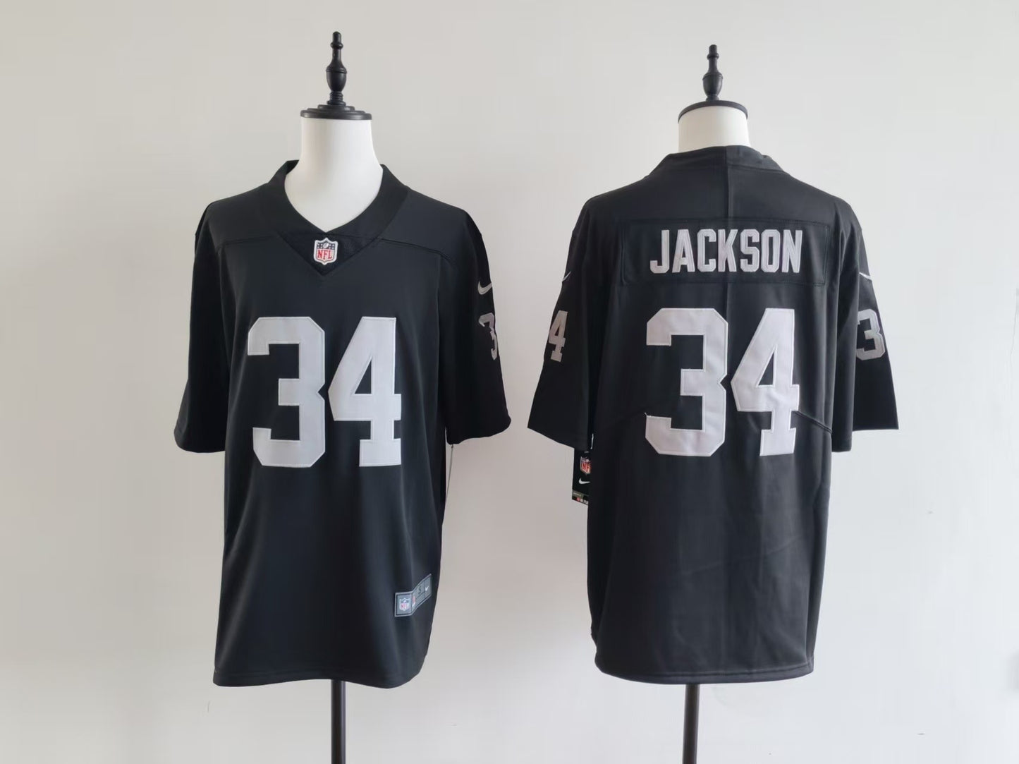 Men's Oakland Raiders Bo Jackson Jersey - Black