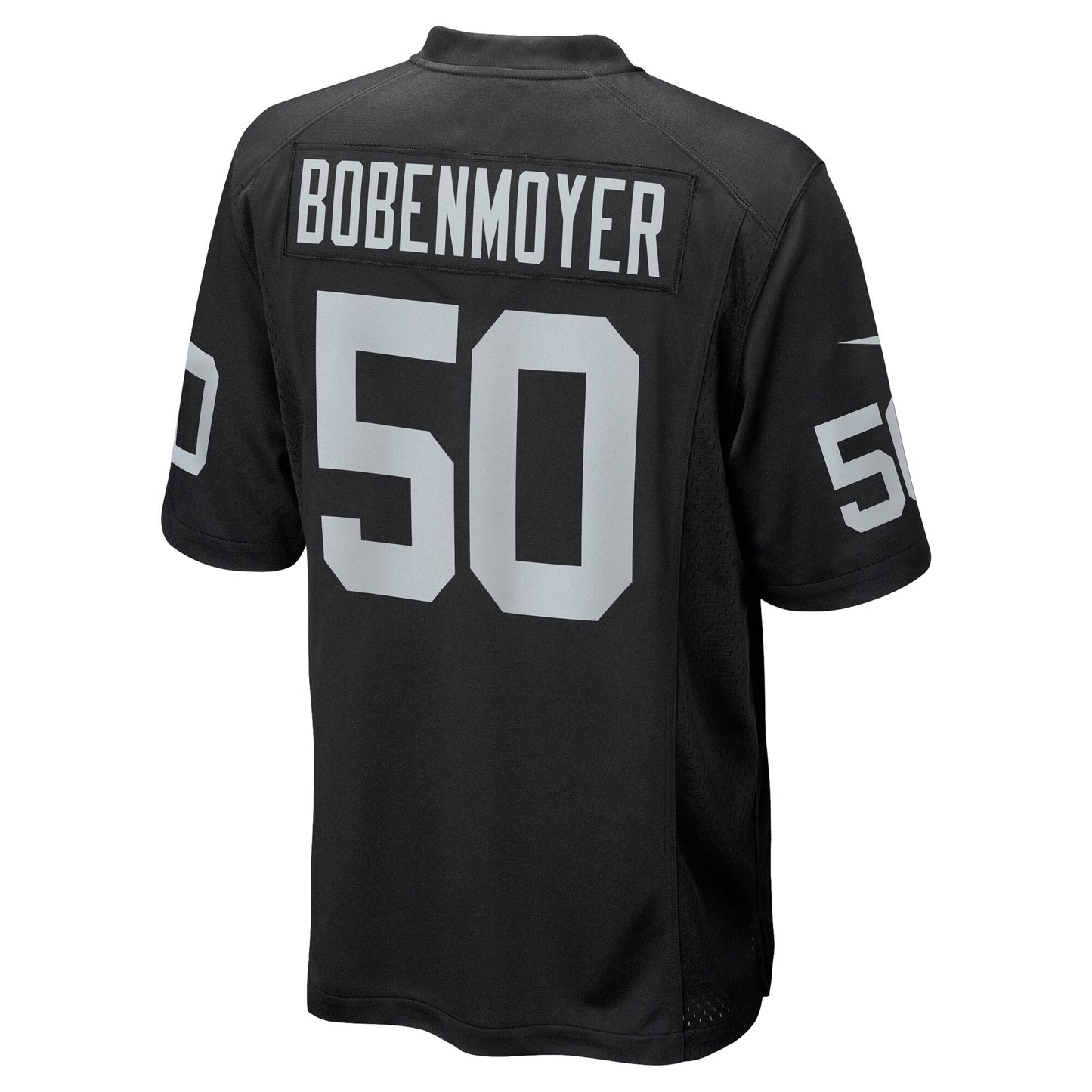 Jacob Bobenmoyer Las Vegas Raiders Nike Game Jersey - Black
