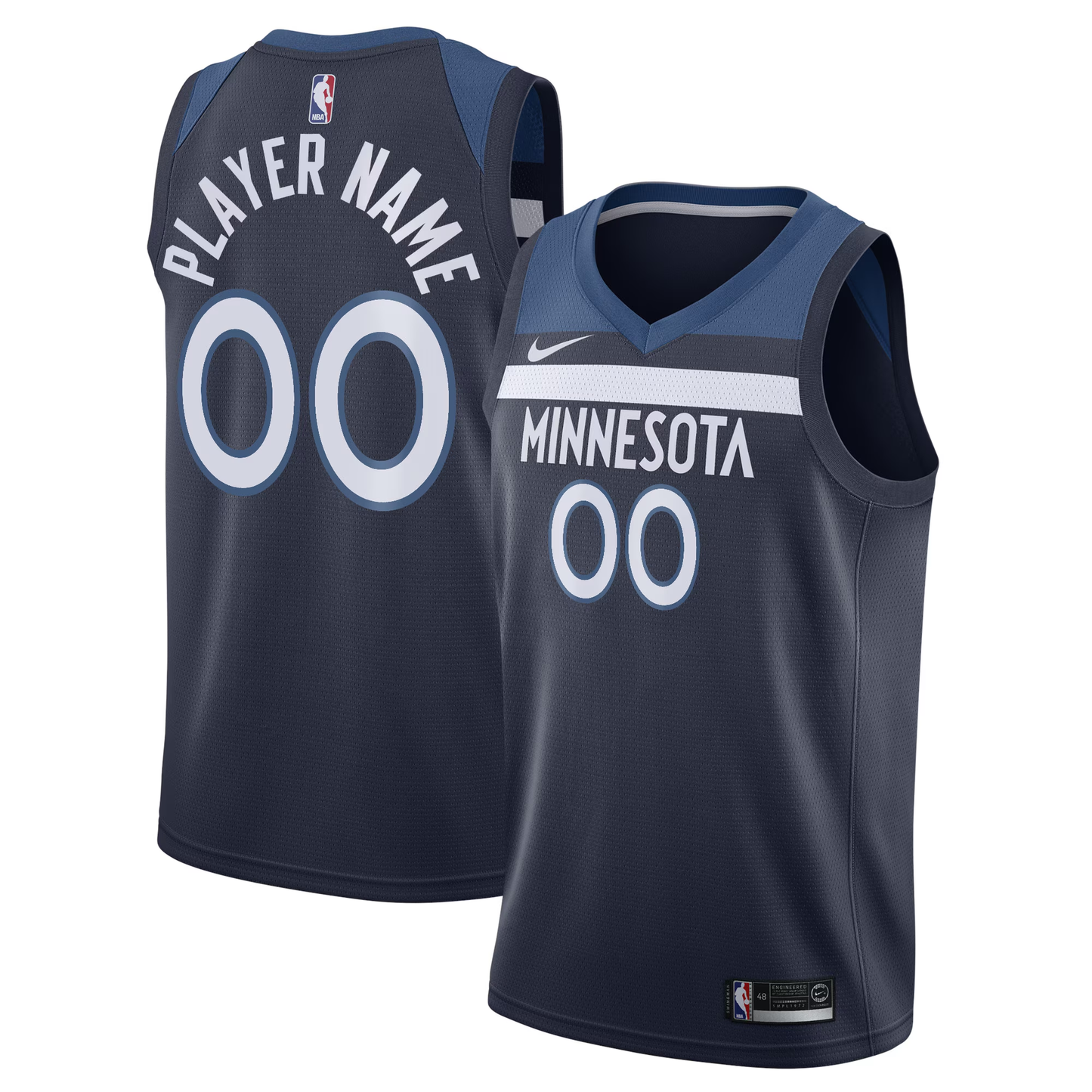 Custom Minnesota Timberwolves Jersey
