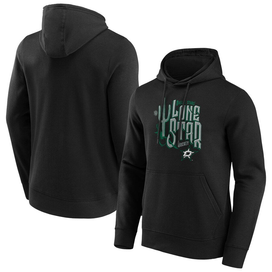Men's Dallas Stars Branded Hometown Graphic Hoodie - Black