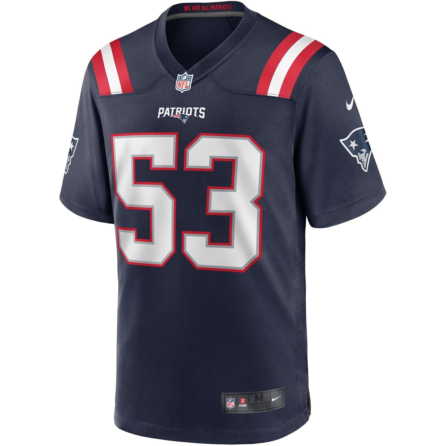 Chris Slade New England Patriots Nike Game Retired Jersey - Navy
