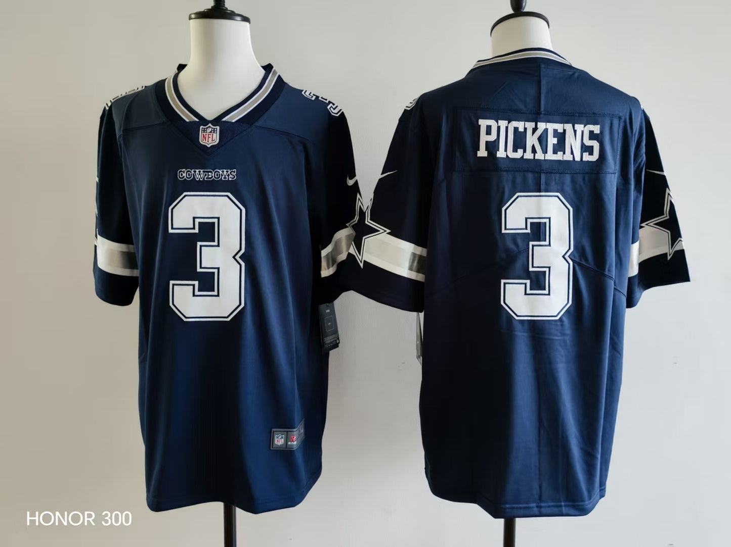 Men's Dallas cowboys George Pickens Jersey-Blue