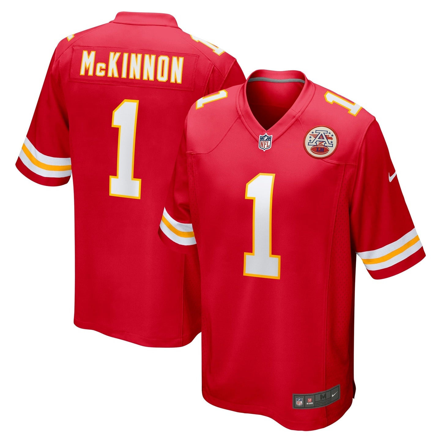 Jerick McKinnon Kansas City Chiefs Nike Game Jersey - Red
