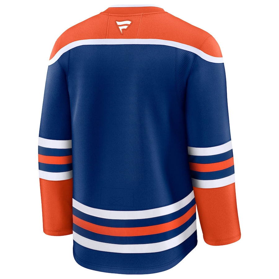Men's Edmonton Oilers Fanatics Royal 2025 Stanley Cup Final Home Premium Jersey