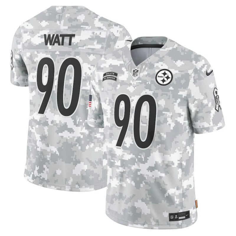 TJ Watt Pittsburgh Steelers Salute To Service 2024 Jersey
