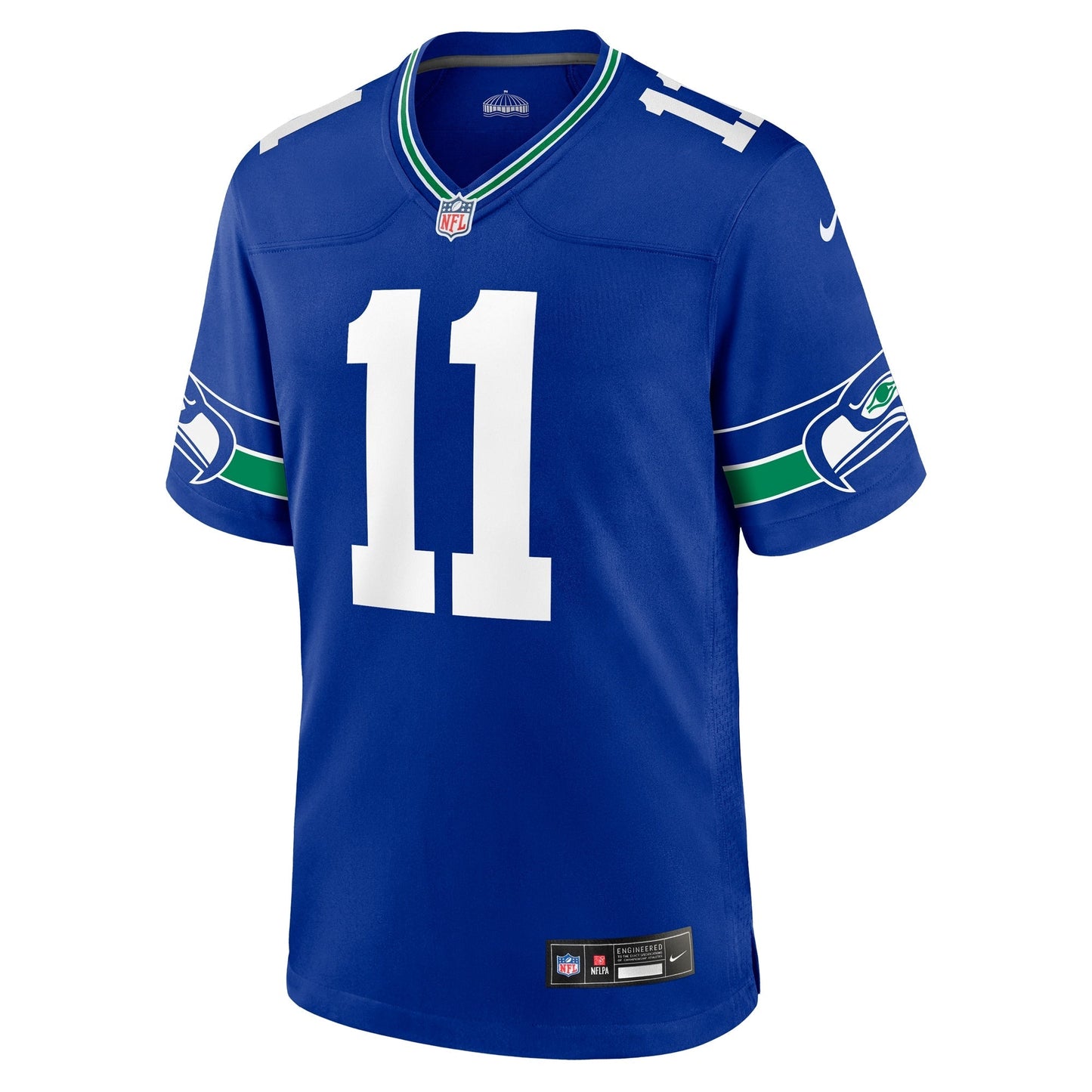 Jaxon Smith-Njigba Seattle Seahawks Nike Throwback Game Jersey - Royal
