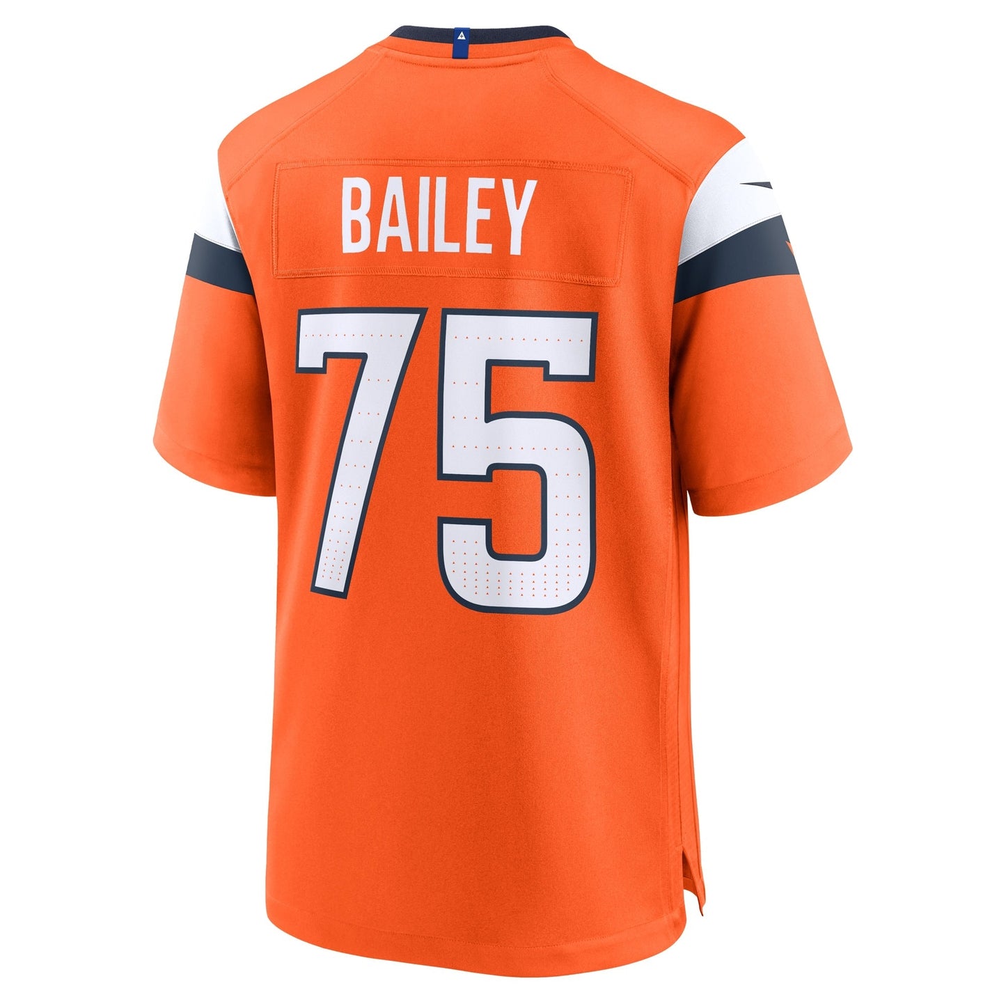 Quinn Bailey Denver Broncos Nike Team Game Jersey - Orange