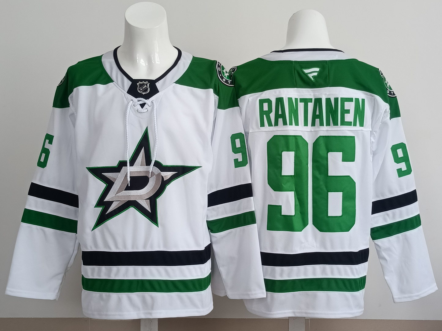 Men's Dallas Stars Mikko Rantanen #96 White Premium Player Jersey