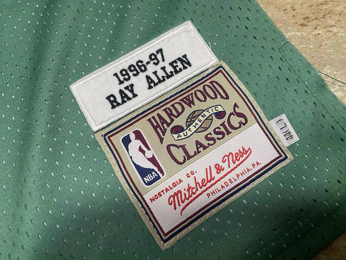 Ray Allen Milwaukee Bucks Green 34 MN