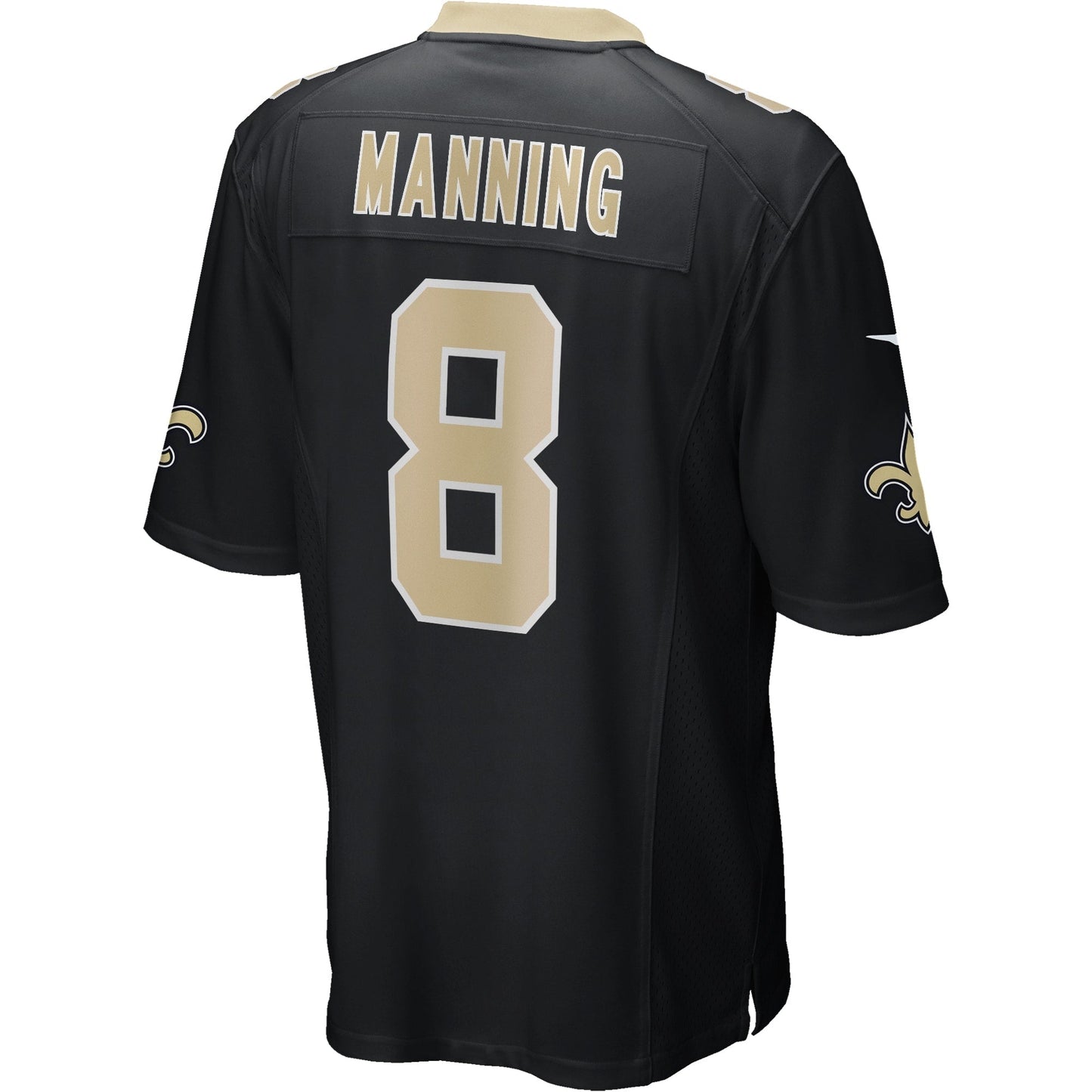 Archie Manning New Orleans Saints Nike Game Retired Jersey - Black