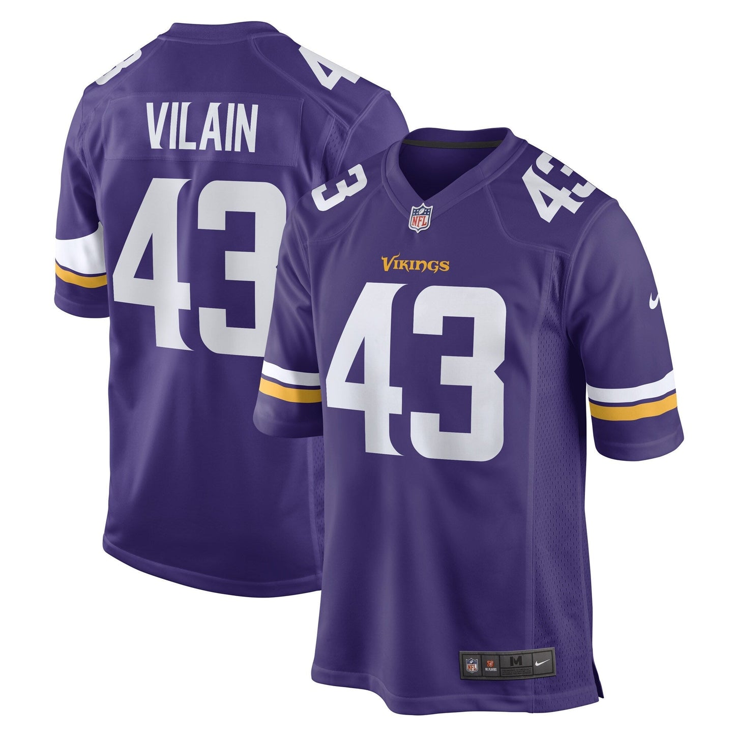 Luiji Vilain Minnesota Vikings Nike Game Jersey - Purple