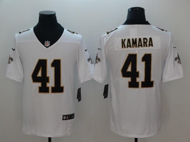 Men's New Orleans Saints Alvin Kamara Jersey-White