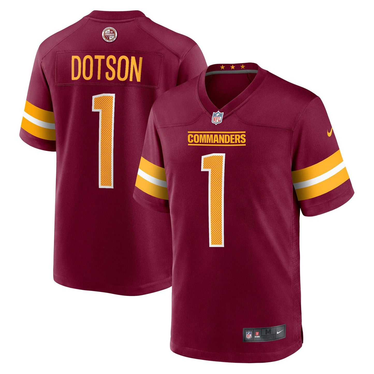 Jahan Dotson Washington Commanders Nike Game Jersey - Burgundy