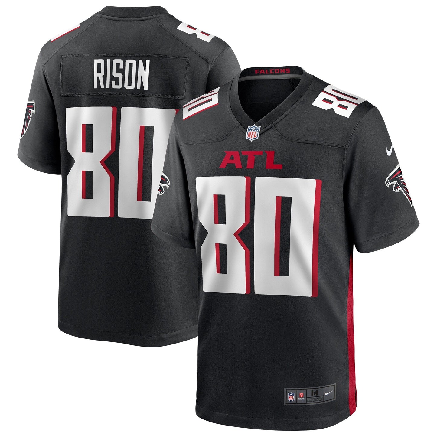 Andre Rison Atlanta Falcons Nike Game Retired Jersey - Black
