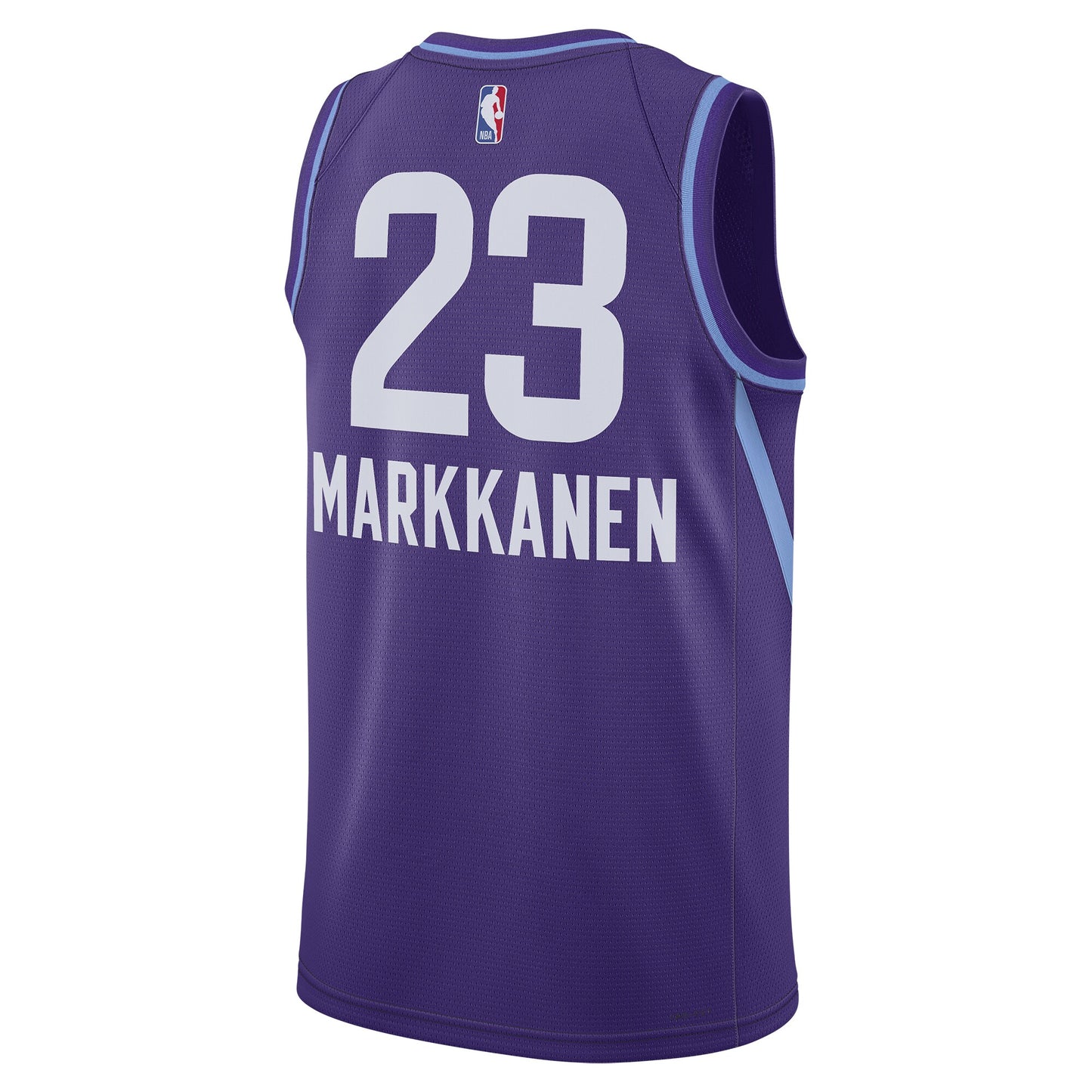 Unisex Utah Jazz Lauri Markkanen Purple 2024/25 Swingman Jersey - City Edition