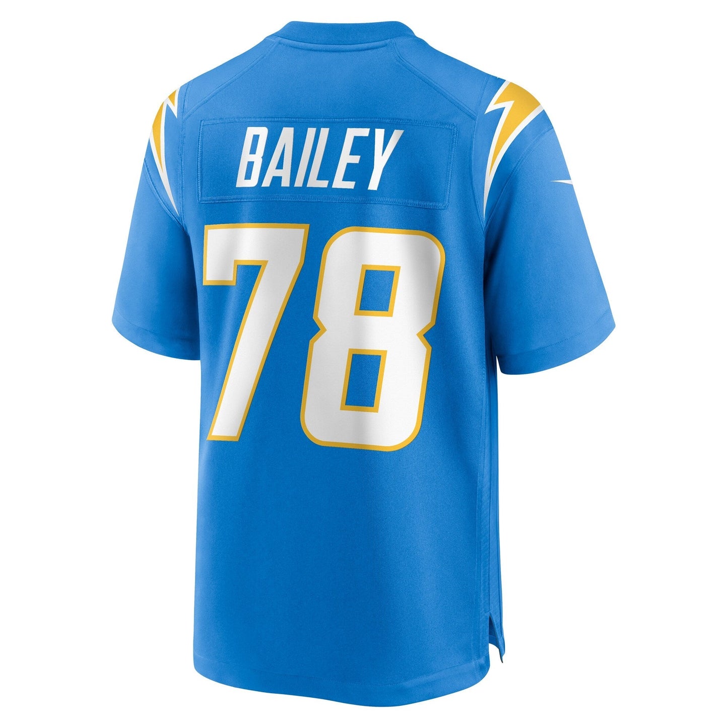 Zack Bailey Los Angeles Chargers Nike Game Jersey - Powder Blue