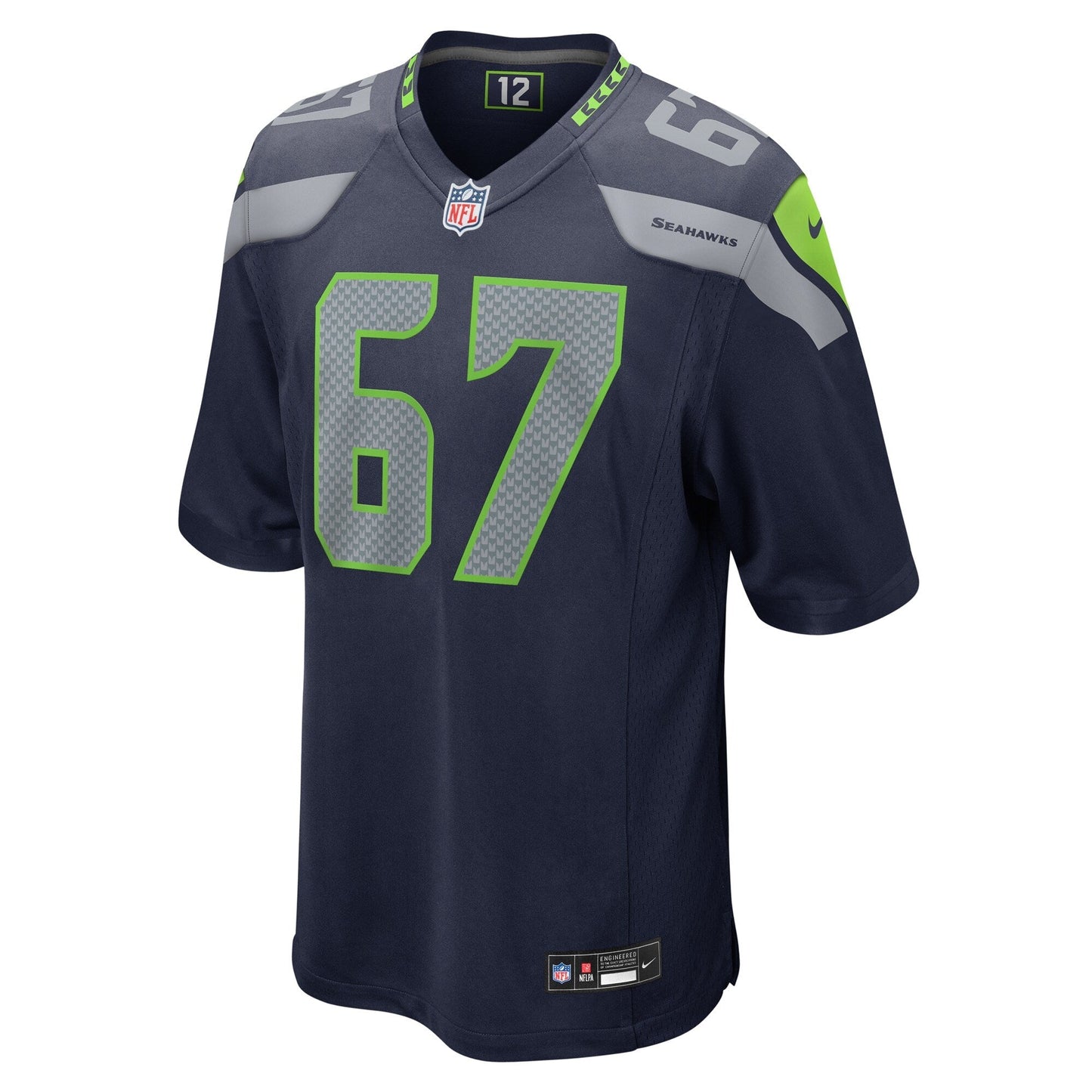 Charles Cross Seattle Seahawks Nike Game Jersey - College Navy