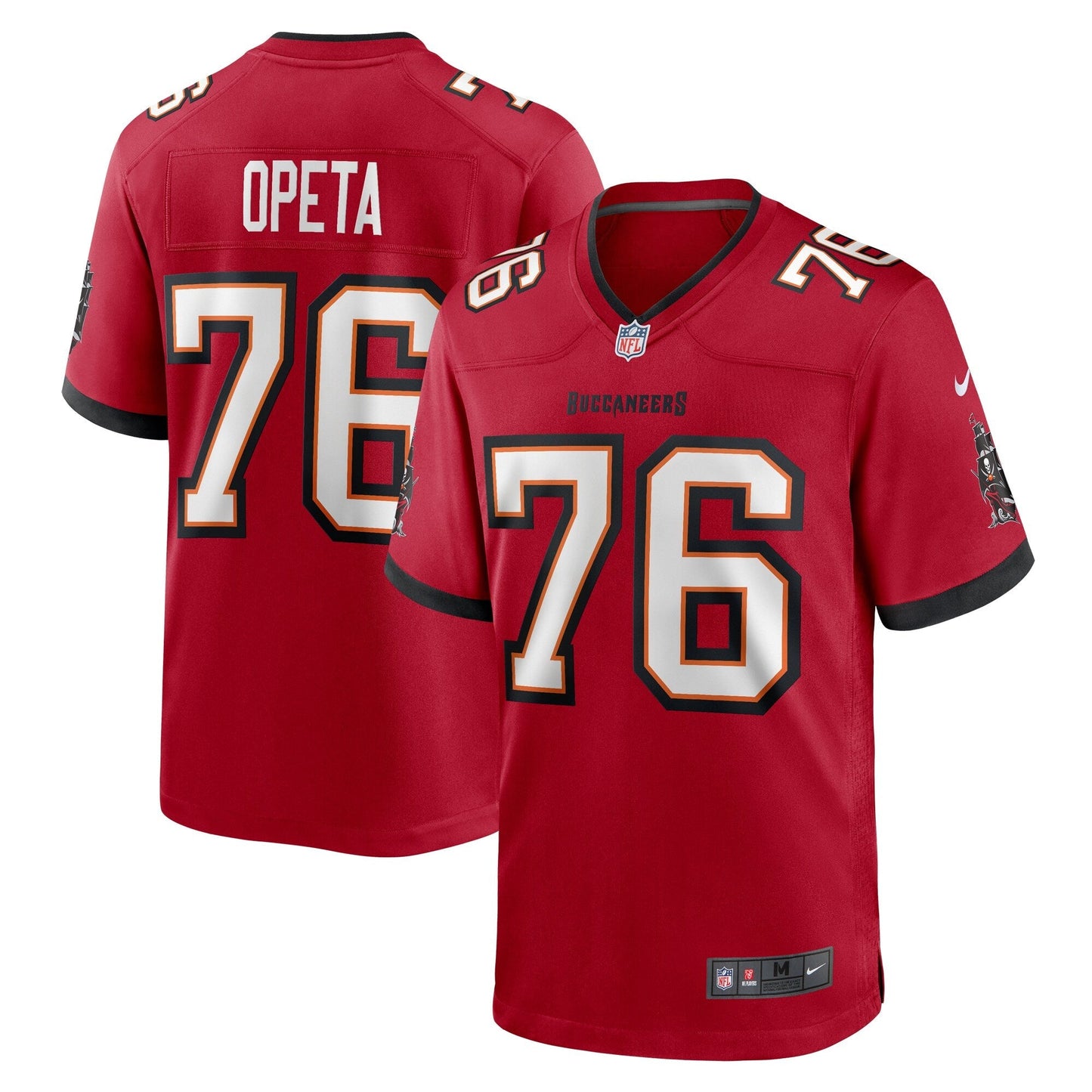 Iosua Opeta Tampa Bay Buccaneers Nike Game Jersey - Red