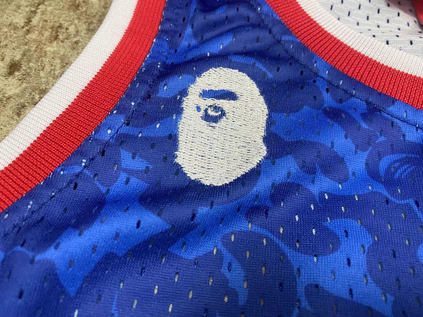 BROOKLYN NETS BAPE Blue 93 MN