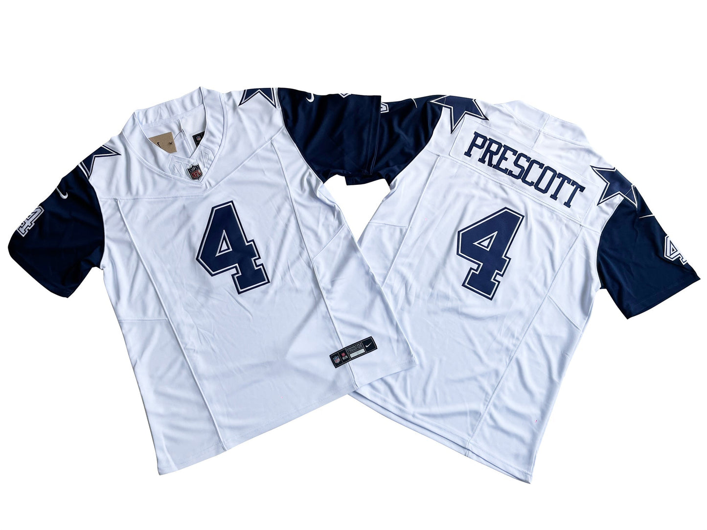 Dallas Cowboys 4# Dak Prescott Vapor F.U.S.E. Limited Jersey