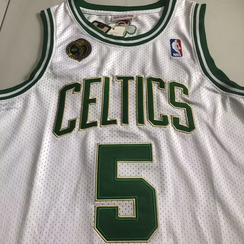 Kevin Garnett Mitchell & Ness Boston Celtics 2007-08 White Jersey