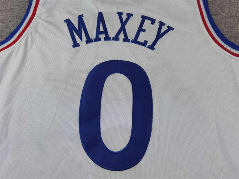 Unisex Philadelphia 76ers 2024/25 Embroidered Swingman Jersey City Edition